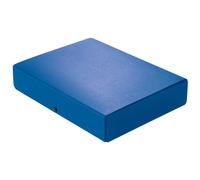 Porte-documents ELBA DIN A4 hauteur de remplissage : 60 mm bleu avec fermeture à bouton-pression