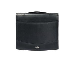 Porte-documents Elegance, A4, similicuir/nylon, noir