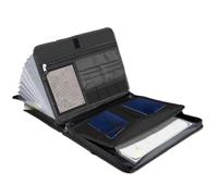 Porte-documents en accordéon, organiseur de documents portable, résistant à la poussière, rangement multi-poches, design léger, pour voyage, salle de classe, maison, université, gestion des documents