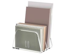 Porte-Documents en Acrylique Gain de Place, trieur Billets Transparent | Organisateur courrier - pour la Salle Classe, Le Bureau, Les études, Livres Cuisine, Documents, Bible, Part