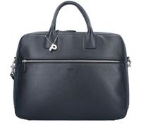 Porte-documents en cuir Picard Milano - Noir - 42 cm - Compartiment ordinateur portable