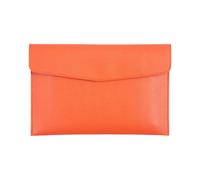 Porte-documents en cuir PU avec fermeture étanche, grande capacité pour bureau, école, affaires, voyage, essentiel, imperméable, en polyuréthane