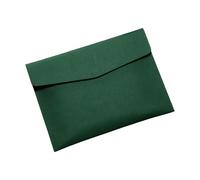 Porte-documents en cuir PU avec fermeture étanche, grande capacité pour bureau, école, affaires, voyage, essentiel, imperméable, en polyuréthane