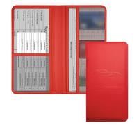 Porte-documents en cuir résistant à l'eau pour voiture avec titrage automatique et dossier professionnel pour documents d'assurance