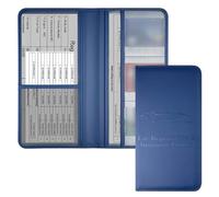 Porte-documents en cuir résistant à l'eau pour voiture avec titrage automatique et dossier professionnel pour documents d'assurance