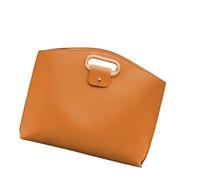 Porte-documents en cuir synthétique de qualité supérieure avec poignée ergonomique pour ordinateur portable, organiseurs de bureau, sac à main adapté pour les trajets prolongés, porte-documents de