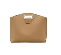 Porte-documents en cuir synthétique de qualité supérieure avec poignée ergonomique pour ordinateur portable, organiseurs de bureau, sac à main adapté pour les trajets prolongés, porte-documents de