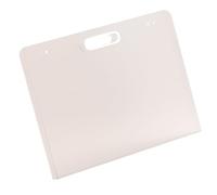 Porte-documents en polypropylène avec fenêtre transparente - Étanche - Sac de transport pour l'école, les affaires, les voyages - Porte-documents en polypropylène
