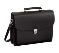 Porte-documents 'FORTE', similicuir, noir