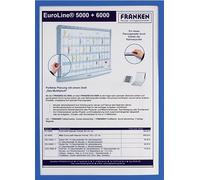 Porte-documents Frame It X-tra! Line N’altère pas les documents, pochettes résistantes Format A3 Matériau : Film rigide. Finition des surfaces : mat. Épaisseur : 0,32 mm. 1 pièce. Magnétique bleu