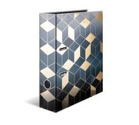 Porte-documents - HERMA - 7056 - A4 - Carton - Bleu, Or