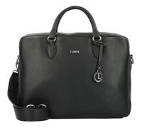 Porte-documents L.CREDI Ella 37 cm - Noir - Compartiment pour ordinateur portable - Bandoulière