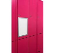 Porte-documents magnétique - Film anti-reflet - Format A4 - 5ex - Jaune