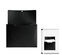 Porte-documents magnétique format A4 - Format A4 - Couleur vive - Vertical | Organiseur de fichiers magnétique pour tableaux, cahiers, maison, salle de ureau, réfrigérateur, tableaux blancs