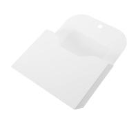 Porte-documents Mural Magnétique A6 en Plastique PP Blanc Polyvalent | Fixation Murale sans Dommage, Design Épuré et Moderne, Organise Cahiers, Casier, Accueil Réception ou Poste Infirmier