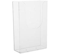 Porte-documents Mural Transparent Ps pour Magazines et Rapports, Bureau | Surface Visible, Style Simple Moderne, pour Boutique et Espace Professionnel, Rangement Mural