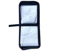 Porte-documents, petite boîte | Housse de protection avec support pour portefeuille - Organisateur de stockage de disques, fermeture éclair portable, album de brochures en tissu Oxford pour voyage et