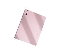Porte-documents pliable avec couvercle de rangement pour notes de leçon, notes et feuilles de travail quotidiennes, feuille d'examen, étude, bloc-notes portable pour cours
