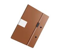 Porte-documents pliable imperméable avec bloc-notes pour contrats et rapports signés de contrats multifonctionnels