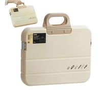 Porte-documents portable - Classeur A4 avec fermeture à clé et action - Transport sûr - Organisateur de voyage pour la maison, le bureau, l'école, les excursions, légendaire