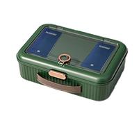 Porte-documents pour argent, organiseur de fichiers portable de grande capacité, accès facile organisé par section, boîtes de classement pour la maison et le bureau