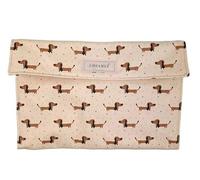 Porte-documents pour bébé pour carnet sanitaire - Cadeau pour bébé nouveau-né garçon ou fille - Porte-documents pour bébé pour sac à main poussette (chiens saucisses)