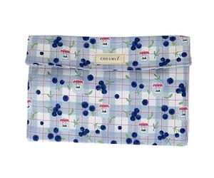 Porte-documents pour bébé pour carnet sanitaire - Cadeau pour bébé nouveau-né garçon ou fille - Porte-documents pour bébé pour sac à main poussette (Blueberry)