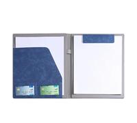 Porte-documents professionnel en cuir avec fermeture magnétique et porte-cartes pour documents et contrats Format A4