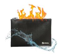 Porte-documents résistant au feu et imperméable avec protection anti-feu et imperméable.