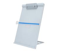 Porte-documents Support de Lecture Bureau Inclinable en Plastique, | Maintient une Posture Correcte, Fente Supérieure pour Stylo, Règle Amovible, Étudiants, Dactylographie, Journaux et Livres