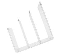 Porte-documents Transparent en Acrylique pour Bureau et Étude | Organise et Expose Papiers, Design Décoratif, Garde le Plan de Travail Net, Usage au Bureau Salle D’étude