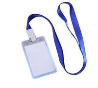Porte-documents transparent pour cartes de campus, repas d'étudiant, bus, banque, contrôle d'accès et cartes d'identité de travail, design unisexe