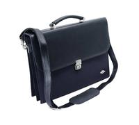 Porte-documents WEDO Elegance pour dames, similicuir/nylon, noir