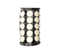Porte-dosettes de café - Étagère de rangement pour 40 capsules de café, rotative à 360 °, étagère de rangement , support de rangement pour dosettes de café, organisateur de cuisine pour sachets