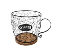 Porte-dosettes de Café Grande Capacité Tasse Creuse Moderne