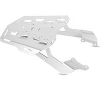 Porte-Dossier de Moto Support de Fixation Coffre arrière pour Moto CB400X, kit Porte-Bagages(Argent)