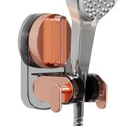 Porte-douche avec ventouse | Porte-lavage douche à ventouse - Bras réglable pour douche d'extérieur et intérieur, idéal pour salle de bain et camping