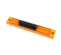 Porte-douille 6/7 Trous Bit Rangement Avec Clips En Acier Des Organisateurs De Stockage Bit Tournevis Pour Organisation D'atelier