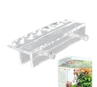 Porte d'outils pour réservoirs de poissons - Outil de stockage d'outils acrylique pour aquarium | Organisateur d'accessoires de baignoire de poissons multifonction de longue durée, supports p