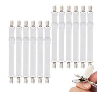 Porte-drap - Clip pour draps avec angles réglables à double tête Ensemble de sécurité pour fixation de matelas, Sangles de sac de couchage avec prise forte pour planche à repasser extérieure Casa Lieu