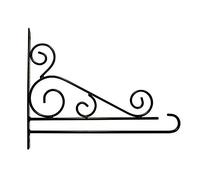 Porte-drapeau de jardin mural fantaisie