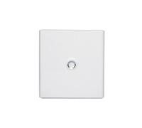 Porte Drivia blanche IP 40 - IK 07 - pour coffret 2 rangées