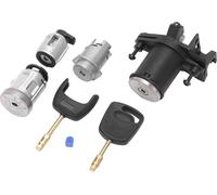 Porte du contacteur d'allumage Serrure Cyclinder Set 2S61 A22050 BM Remplacement pour Ford Fiesta MK5 Fusion