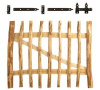 Porte Du Jardin Bois Palissade Ferme Porte Palissade Clôture Porte