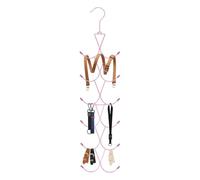 Porte-écharpe de garde-robe - Cintre multifonction en métal 110 g, organisateur à crochet pivotant | Accessoires d'organisation de placard robustes, équipement de salon confortable, utilisation quotid