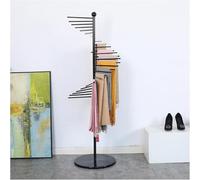 Porte-écharpe en métal autoportant, Design en Spirale, Base Ronde, Cintre Peu encombrant pour Ceinture, châle, Hijab, pour Magasin de vêtements, présentoir Commercial, Facile à Ass