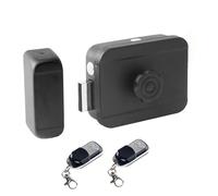 Porte électronique pour contrôle par application invisible intelligente avec télécommande de sécurité