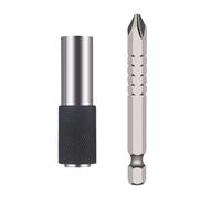 Porte-embout à changement rapide 6,35 mm adapté pour perceuse, tournevis, porte-embout fileté