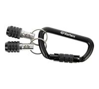 Porte-embout à verrouillage rapide 1/4" Vorteck avec mousqueton, 2 pièces