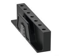 Porte-embout de toupie en aluminium, boîte de rangement pour outils de travail du bois, étagère compacte pour atelier, étui en alliage